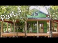 Building a HUGE porch | DIY Debt Free Cabin Build | part 4 | Decking | Pier Porch