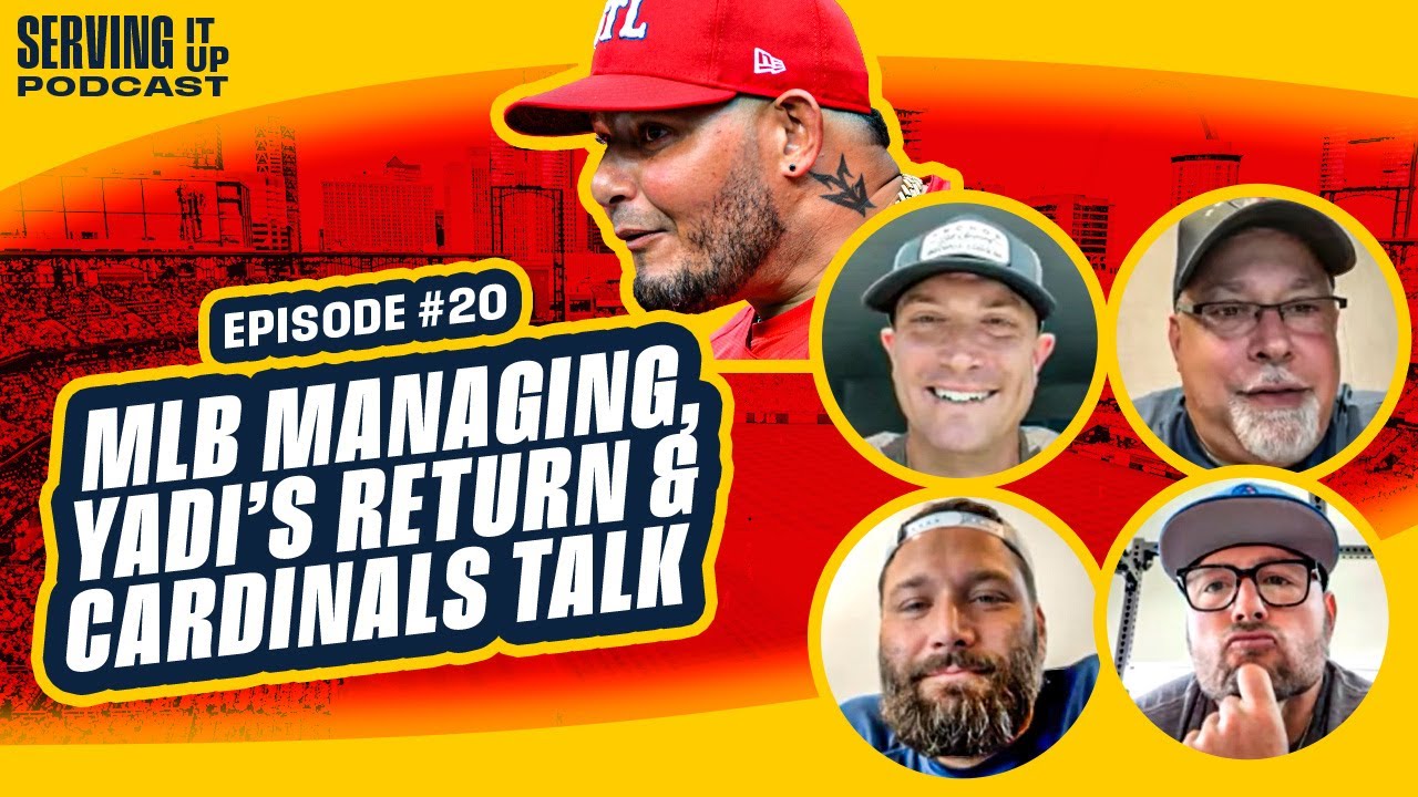 MLB Managing, Yadi’s Return & Cardinals Talk with Holliday, Lynn & Gibson | Serving It Up Ep. 20 MLB Managing, Yadi’s Return & Cardinals Talk with Holliday, Lynn & Gibson | Serving It Up Ep. 20