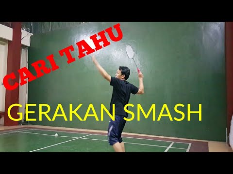 CARI TAHU CARA PEGANG RAKET DAN GERAKAN  SMASH BULUTANGKIS  