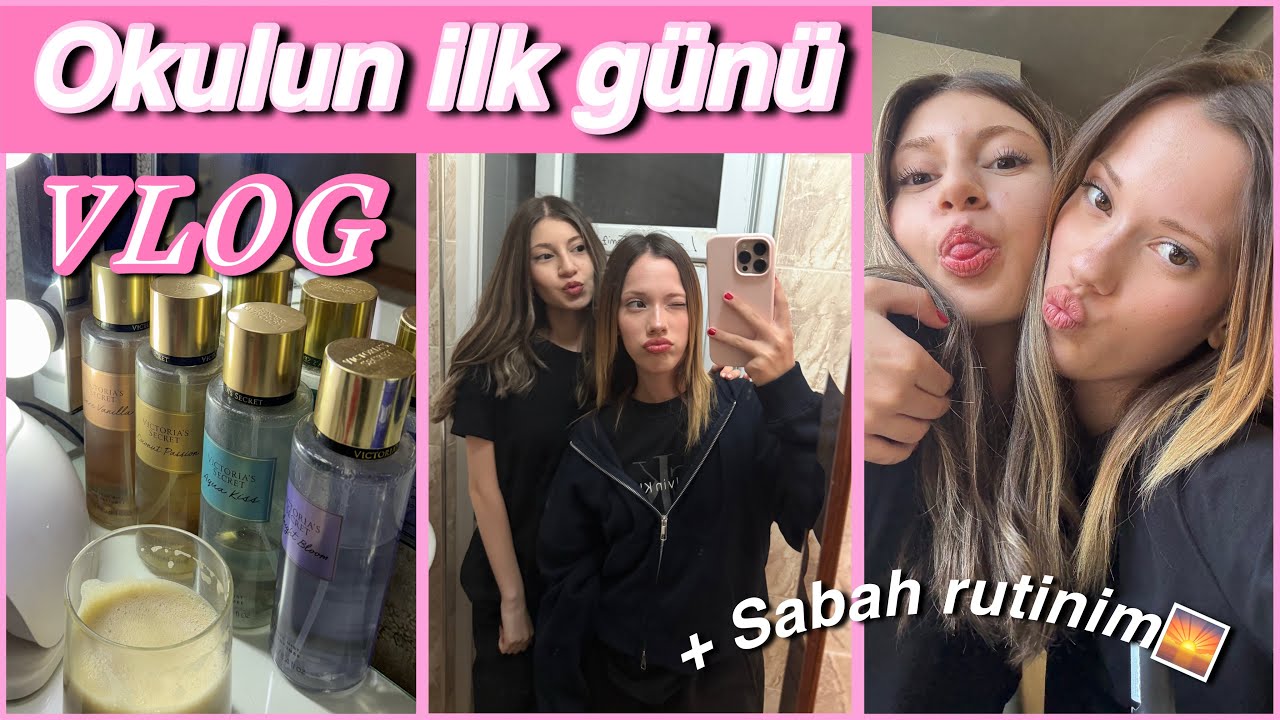 OKULUN İLK GÜNÜ 🏫 | Sabah rutinim | back to school | VLOG | Rüya Akarpa 