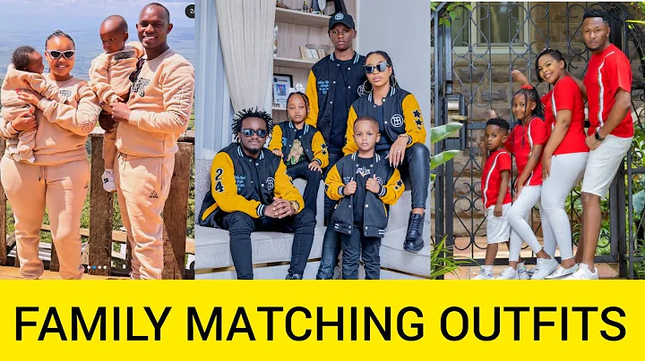 FAMILY MATCHING OUTFITS CHALLENGE | WAJESUS FAMILY | THE MURAYAS | RAPUDOS | DIANA BAHATI 