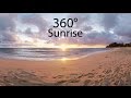 Malaekahana Sunrise (360° Video, 4K)