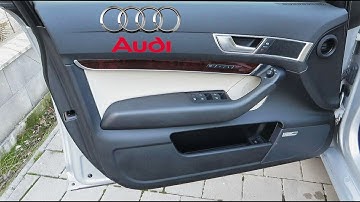 Audi A6, S6, RS6, Allroad C6/4F 2004-2011, Door Panel Removal - How To Remove the Door Panel