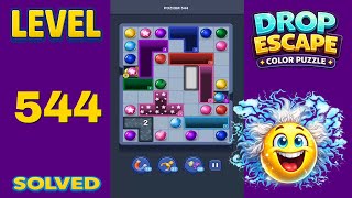 Drop Escape – Level 544 | Walkthrough