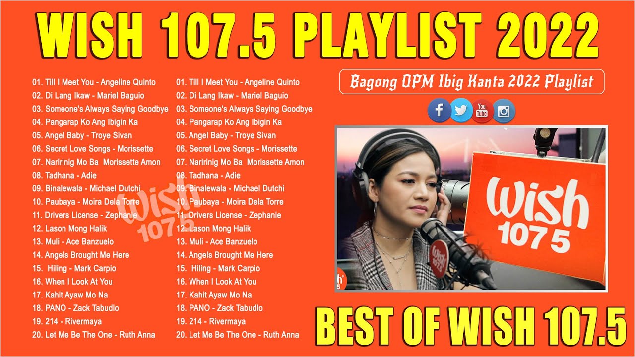 Best Of Wish 107.5 Playlist - Nonstop OPM Songs Playlist - Bagong OPM Trending Wish 107.5 Songs