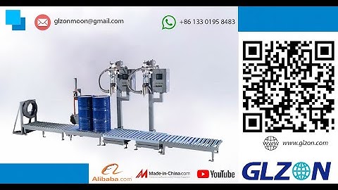 Automatic Industrial Chemical Liquid Filling Machine for HDPE Drums