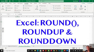 Excel: How to Round using ROUND(), ROUNDUP() and ROUNDDOWN() functions