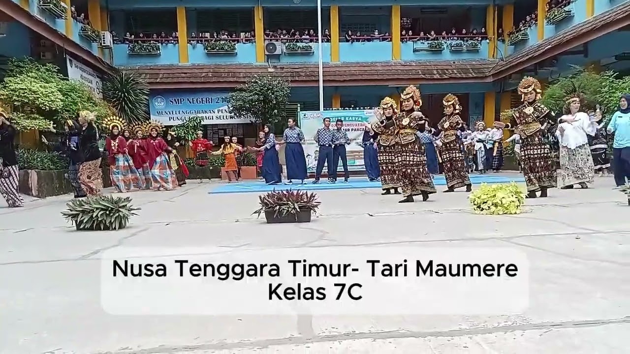 Selebrasi p5 Kebhinekaan SMPN 21 Jakarta