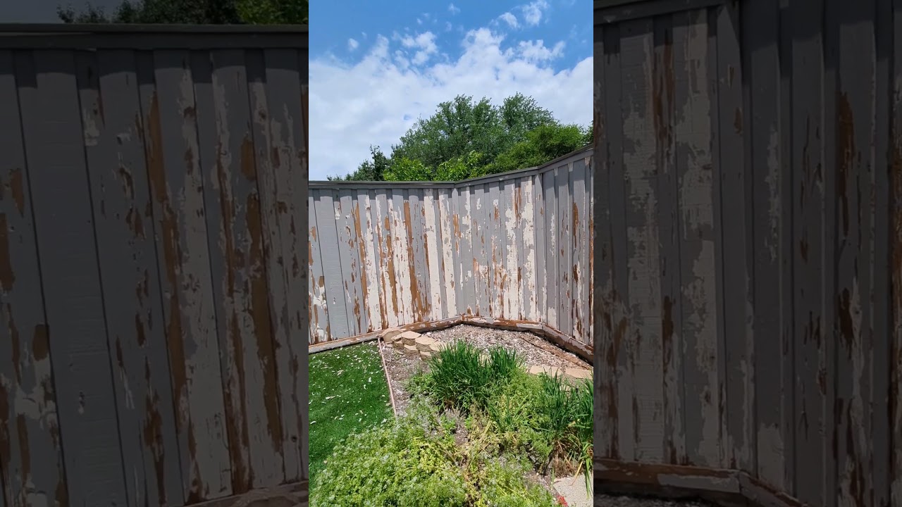 A little carpentry... A little pressure washing... A beautiful Friday.