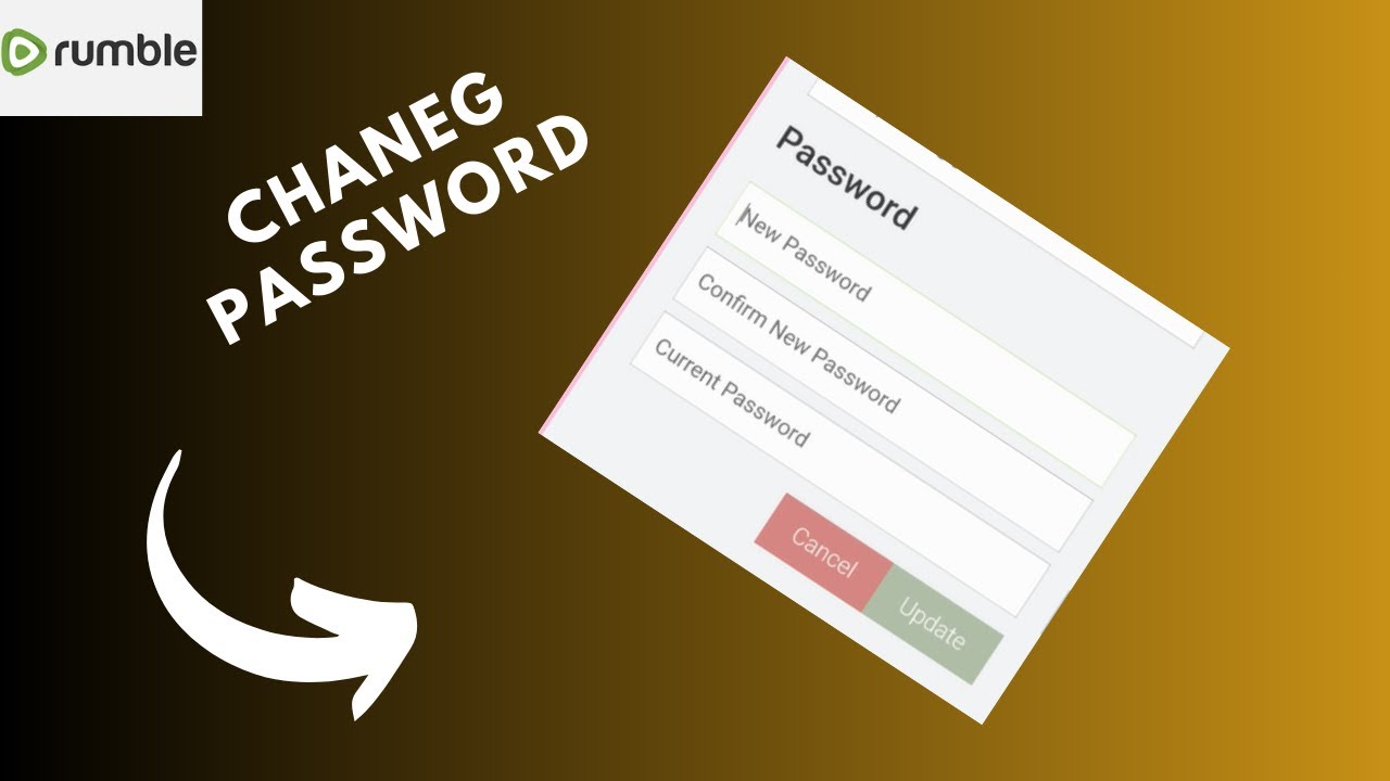 Rumble Sign In how to change password on rumble - YouTube