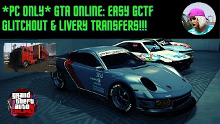 *PATCHED* Jan 2022 GTA Online: GCTF Glitchout!!! *PC ONLY* Livery Transfer Glitch using GCTF!!! screenshot 3