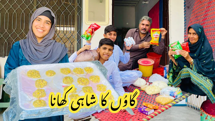 Village Royal Food | Happy Punjabi Family 