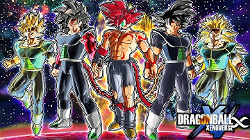 Dragon Ball Xenoverse 2: Multiverse Bardock DLC Pack Gameplay (ALL TRANSFORMATIONS & NEW FORMS)