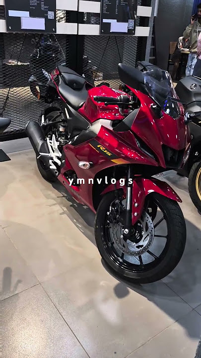 brand New Yamaha R15 V4 red colour ♥️♥️ Bike #foryou #video #ns200 @ymnvlogs