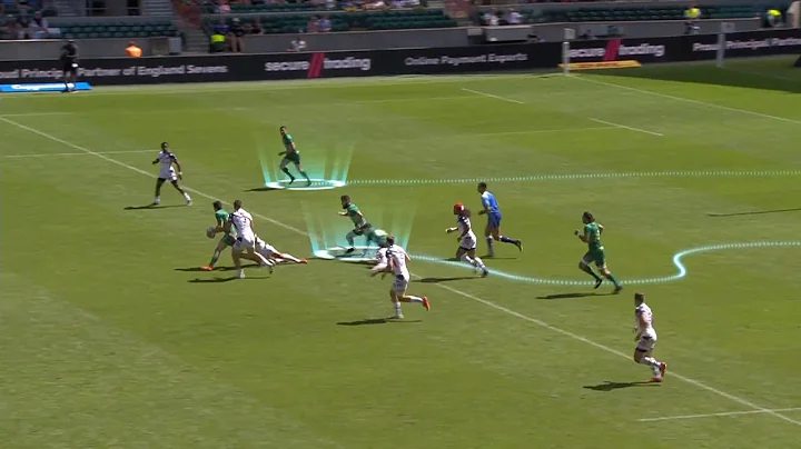 Jordan Conroy's great try v USA - London Sevens