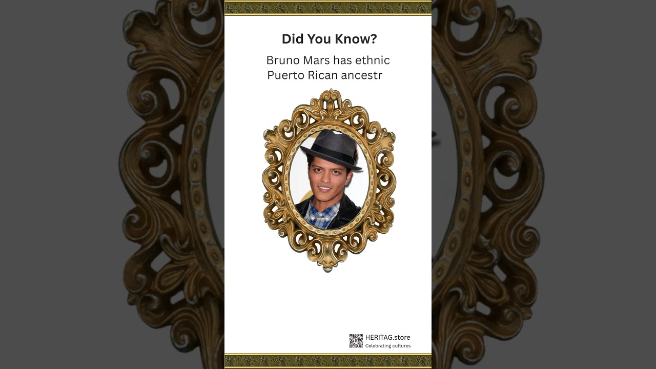 Bruno Mars Ethnic Ancestry DidYouKnow Brunomars Justthewayyouare Diewithasmile Grenade Apt