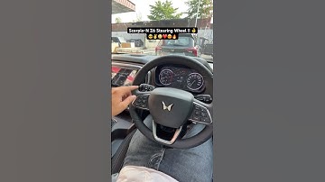 Scorpio-N Z6 Stearing Wheel !! 👌😎✌️😳❤️😍🔥 #2025cars #scorpionlover #carfeatures2025