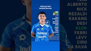 Febri Hariyadi Kembali Bermain beritapersibnews bobotoh persib