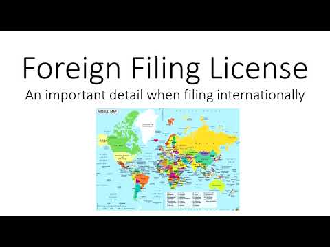 US Patent Foreign Filing Licenses Explained