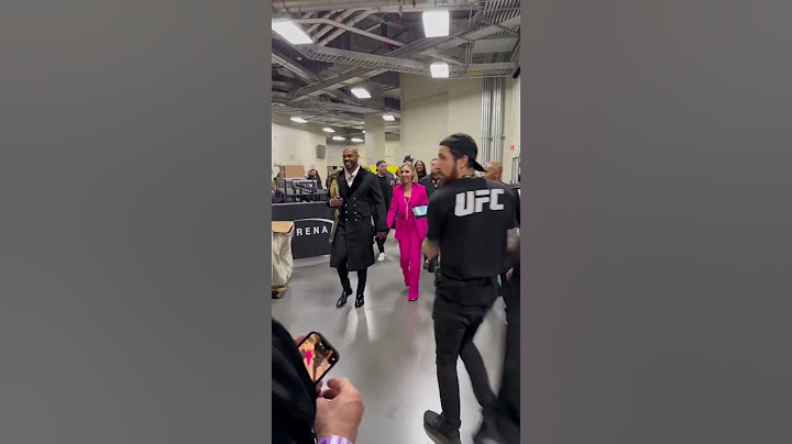 JON JONES MAKES HIS FIRST WALK AS HEAVYWEIGHT CHAMPION