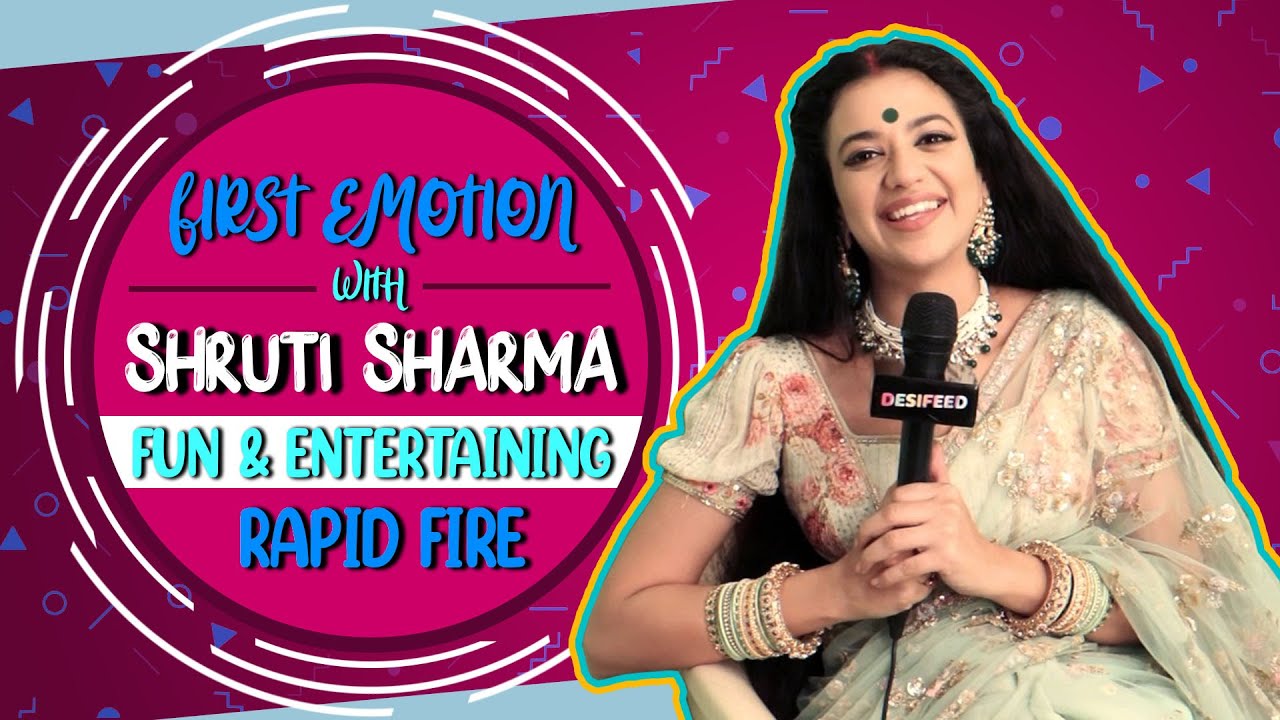 Shruti Sharma's SUPERB Rapid Fire Challenge | Fun Exclusive Segment With Shruti Sharma | Desi Meter