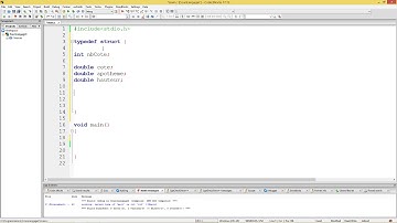 14 Programmation en langage C creer un nouveau type de donnees un prisme partie 2