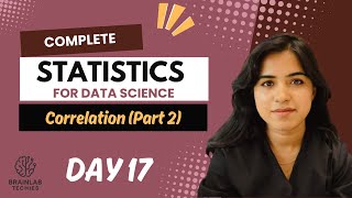 📈 Correlation Part 2 | Day 16 | Pearson’s Correlation Coefficient Explained with Examples