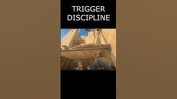 CS2 ACE Trigger Discipline SHORT #cs2 #ace #triggerdiscipline