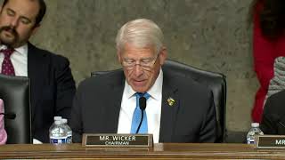 Chairman Wicker Leads SASC Hearing on U.S. Indo-Pacific Command and U.S. Forces Korea
