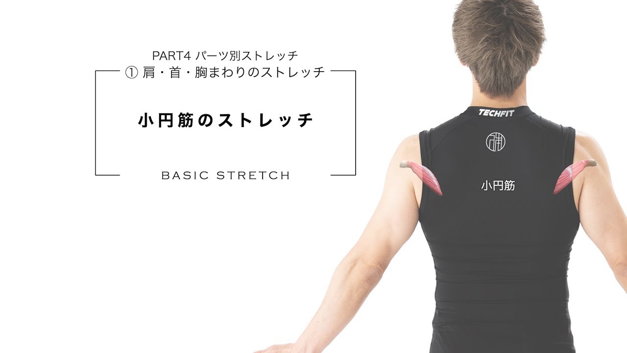 小 円 筋 ストレッチ