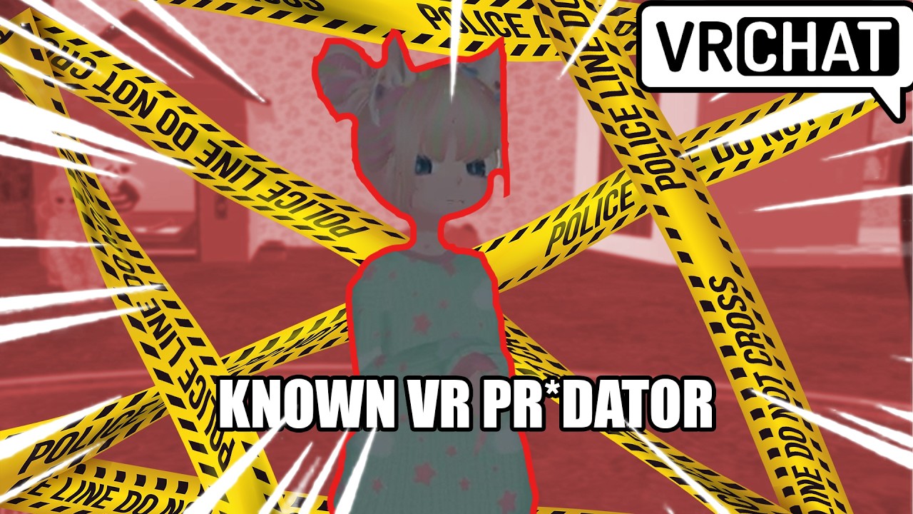 I accidentally stumbled across a supposed known VRChat Predator... | VRChat Trolling