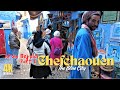 Chefchaouen🇲🇦Part1| 4K Walking||The Blue City||Outa el Hamman Square||Morocco||20-Day In Europe