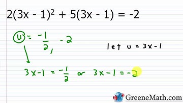 Solving Equations that are Quadratic in Form