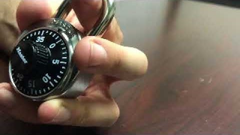 Open Masterlock in 3 Easy Steps with no Combination!  Easiest method on YouTube!