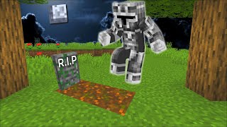 SURVIVING AFTER DEATH IN MINECRAFT !! DON'T DIE IN YOUR WORLD !! Minecraft Mods