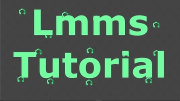 LMMS Tutorial: How To Use The Piano Roll