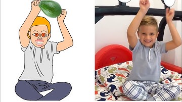 Diana and Dad - Birthday Surprises and Sweets drawing meme | Diana and Roma funny drawing