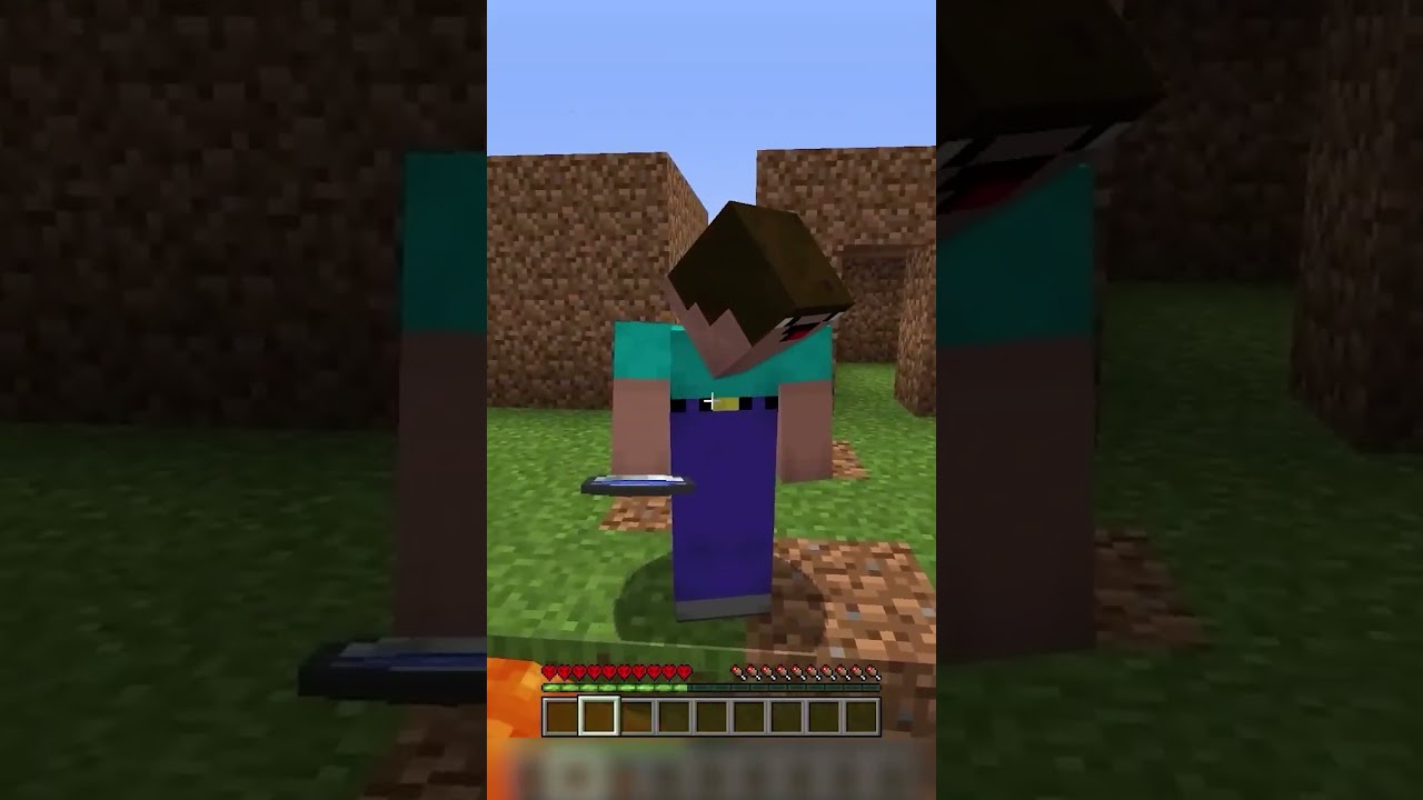 This place is CRUMBLING! #minecraftmemes