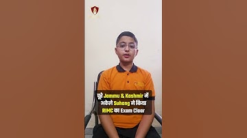 RIMC Selected Cadet Suhang | How To Clear RIMC Exam #successstory #rimc #motivation #education #aim