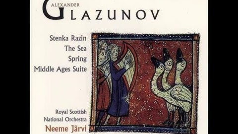 Glazunov - Stenka Razin: Symphonic Poem in B minor, Op 13. RSNO - Järvi