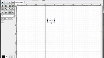 ER Diagrams in Dia Part 2 - Creating A Strong Entity