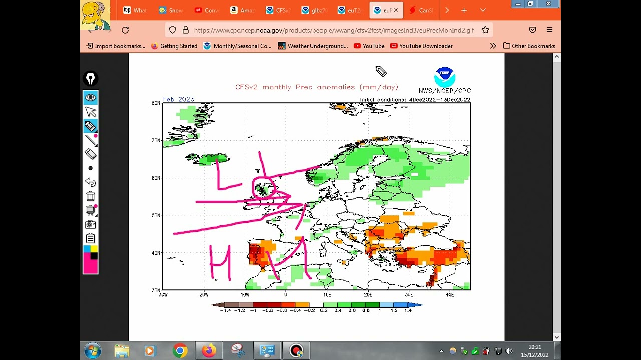 CFS & Cansips Six Month Look Ahead - December 2022 (Long Range Forecast)