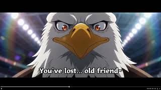 American Eagle vs Canadian Goose Olympic Hockey