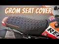 Cheeky Seats Hexagon Seat Cover for the 2022-2023 Honda Grom ホンダグロムのシートカバーの付け方