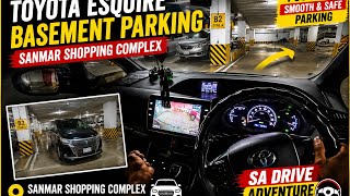 🚗 Toyota Esquire 2020 Basement Parking POV | Sanmar Shopping Complex Parking Drive