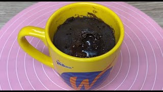 #1minutelavacake #egglesslavacake #chocolatemugcake #1microwavemugcake