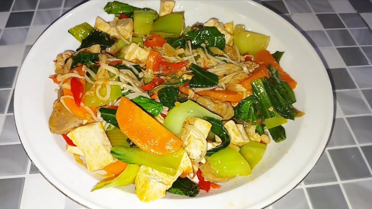 Resep Tumis PokCay Jamur Inoki@arinirini9001 #cooking #food #kuliner # ...