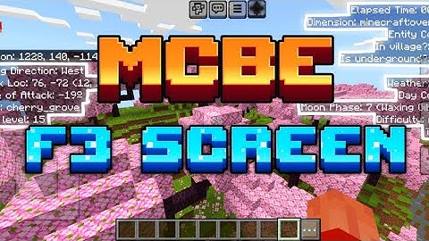 F3 DEBUG SCREEN for MCBE 1.21+ | Star