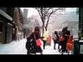Snow storm in Toronto February 8, 2013