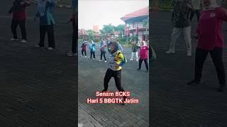 Senam BCKS Hari 5 BBGTK Jatim